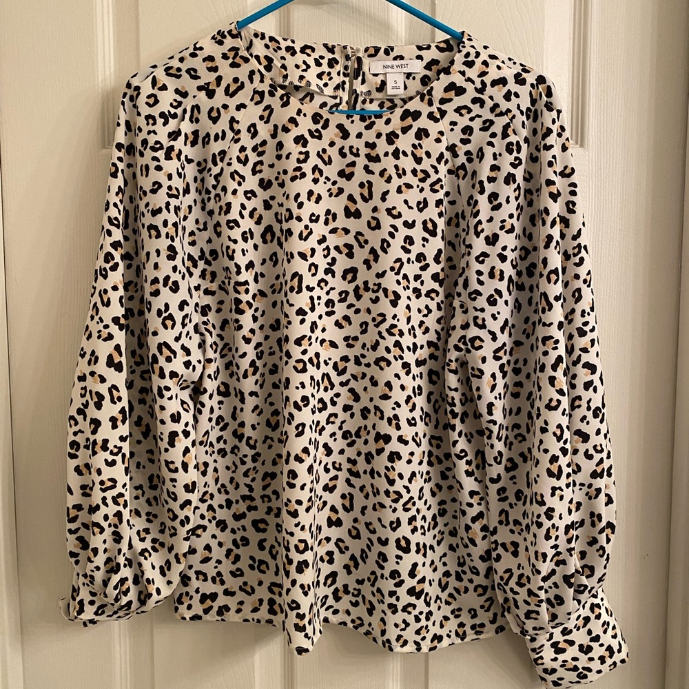 Leopard Print Blouse